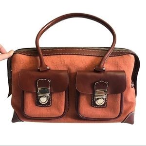 Vintage Signature Dooney & Bourke Satchel